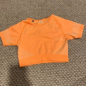 Gymshark fitted crop tee